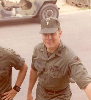 Gary Conner in the US Army