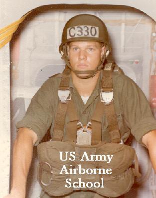 Gary Conner At The U.S. Army Airborne Jump School